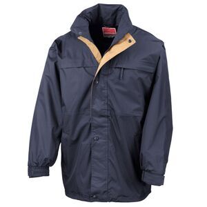 Result Mens Midweight Multi-Functional Jacket / Navy/Sand
